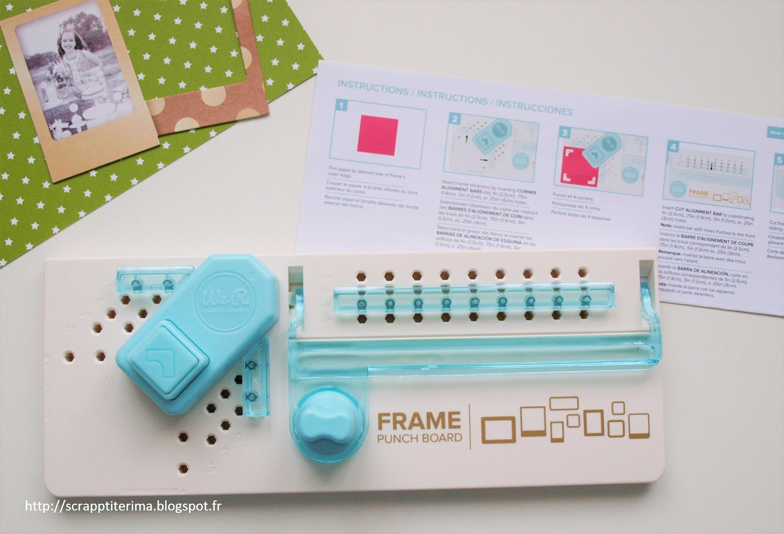 Frame Punch Board des cadres photos tout simplement Le blog Scrapmalin
