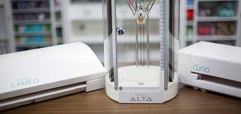 Silhouette machines Cameo Alta Curio