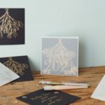 Carte de voeux foil cricut