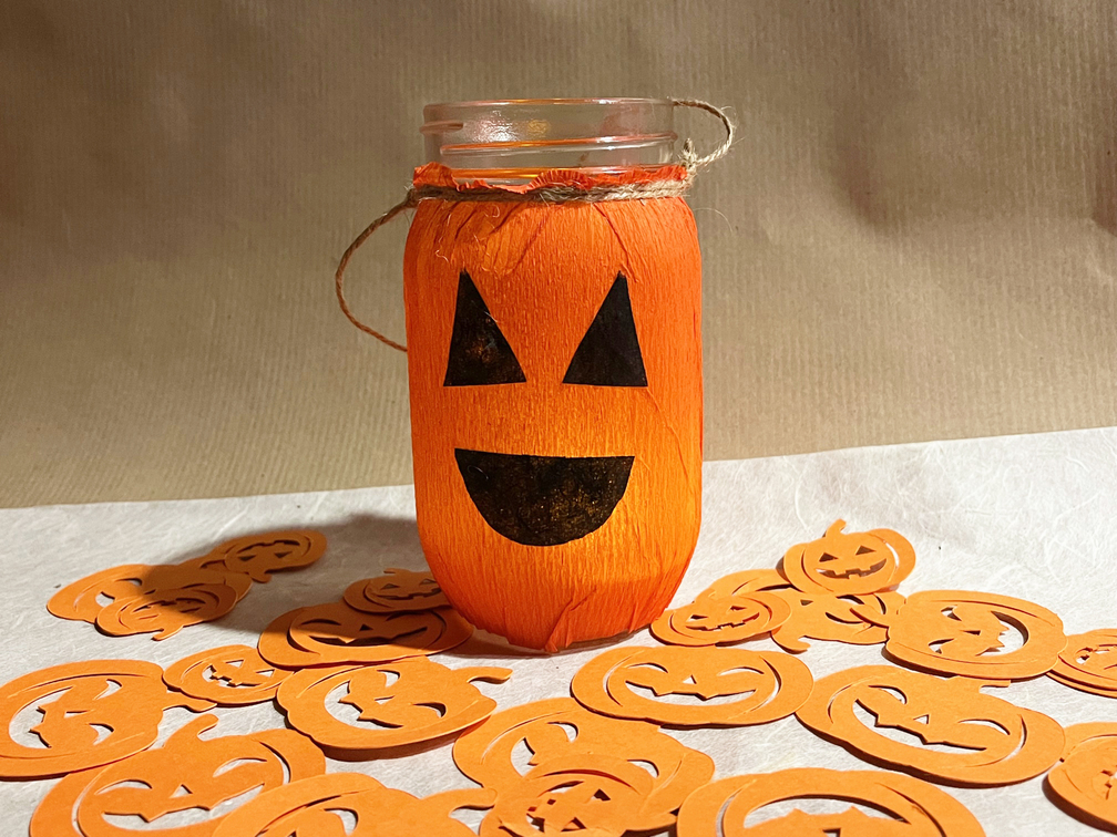 Lanterne Halloween DIY