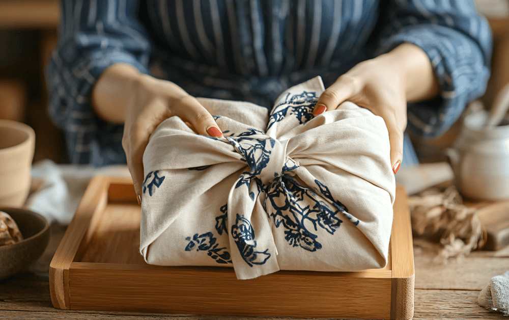furoshiki bloc print noel