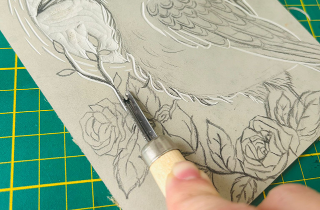 linogravure